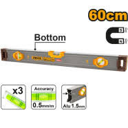 Ingco HSL38060M Spirit Level With Powerful Magnets