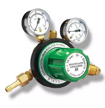 Durable AR, Durable Series SS Diaphragm Argon  Regulator "ISI" &  CE Certified
