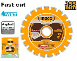 INGCO DMD033551 Disc For Asphalt And Concrete Cutting  355mm