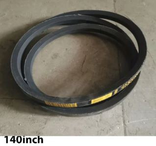 Section A-140 Drive V-Belt - [140-inch Inside Circumference ] A-Section Rubber Drive Belt Wrapped for Transmission Use