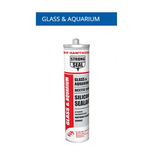 Hp Adhesive Strong Seal Sealant Glass And Aquarium , Bottle, 280 ML (Clear)