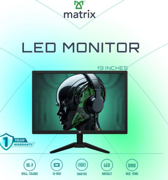 Matrix VisionEdge 19" LED Monitor