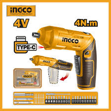 INGCO CSDLI04425 Cordless 4V Screwdriver