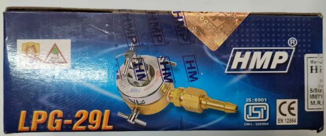 Model: 29LR, Single Stage  LPG Regulator For Reliance Cylinder (W/O/G) "ISI" & CE Certified