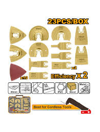 INGCO AKTMT2301 Multi Tool Blade Set , 23Pcs/Box