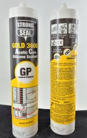 HP STRONG SEAL 3600 GP  GOLD  SEALANT 280ml  (Clear/Black/White)