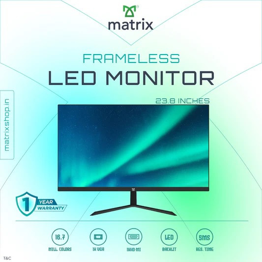 Matrix VisionEdge 23" LED Monitor