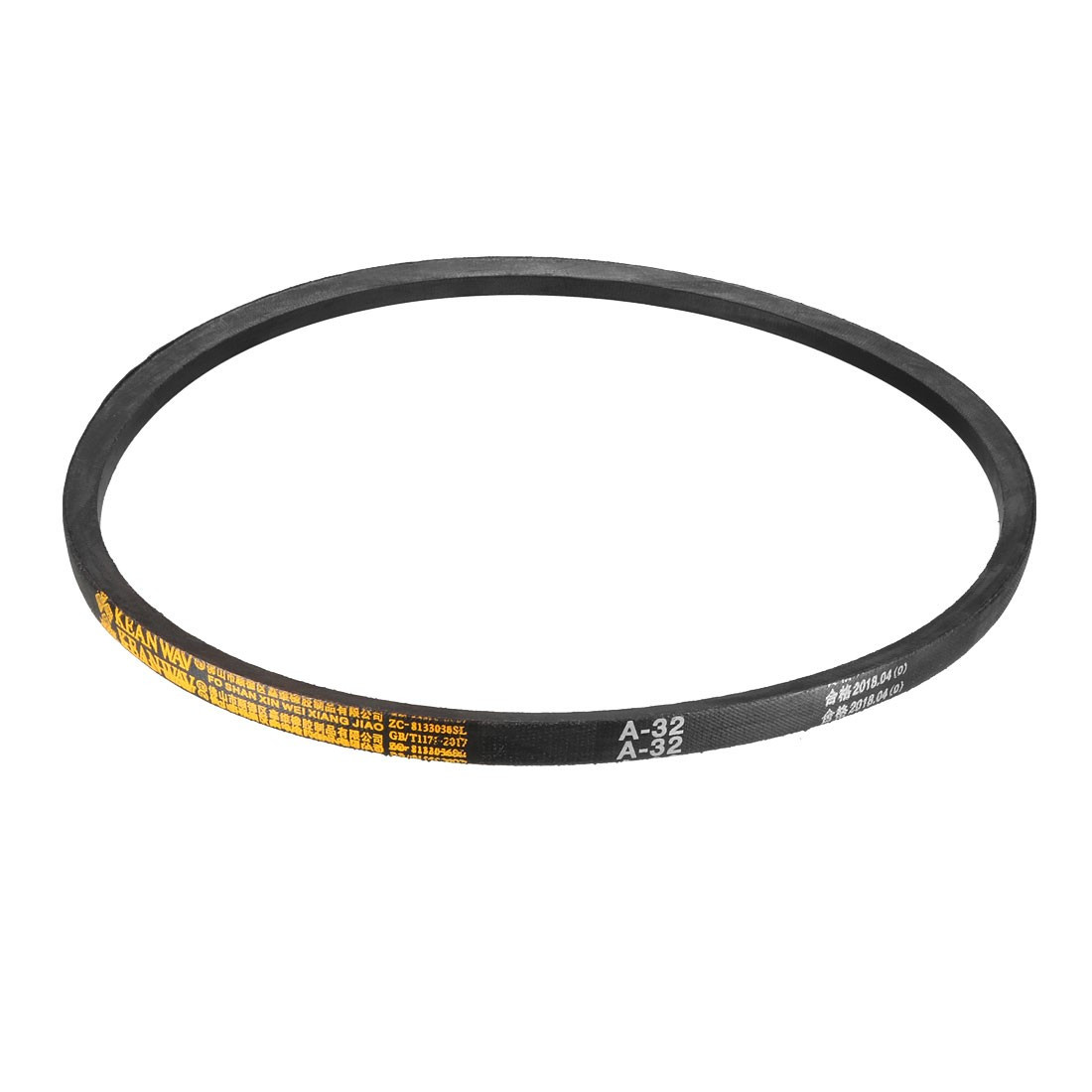 Section A-32 Drive V-Belt - [32-inch Inside Circumference ] A-Section Rubber Drive Belt Wrapped for Transmission Use
