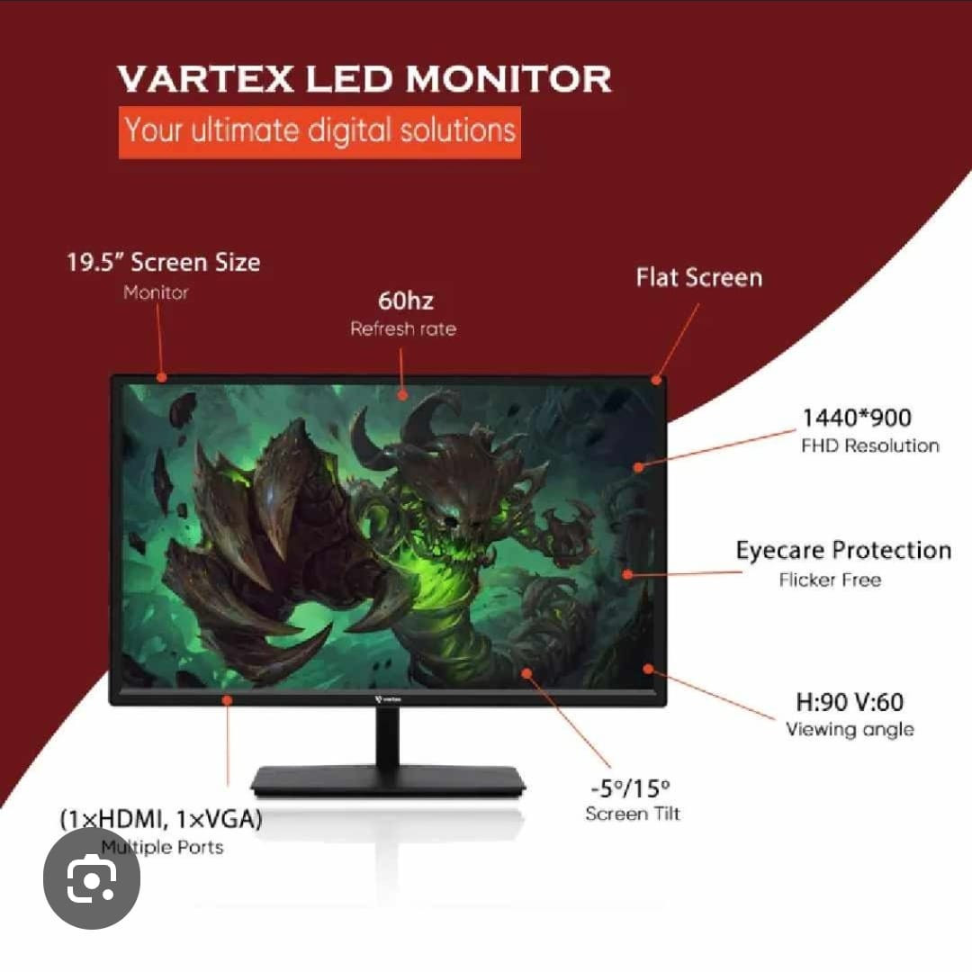 Vartex 19.5" FHD 60Hz LED Monitor (Z195)