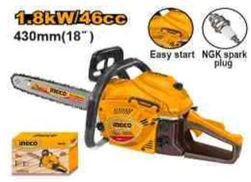 INGCO GCS5451811 Gasoline Chain Saw (1.8kW))