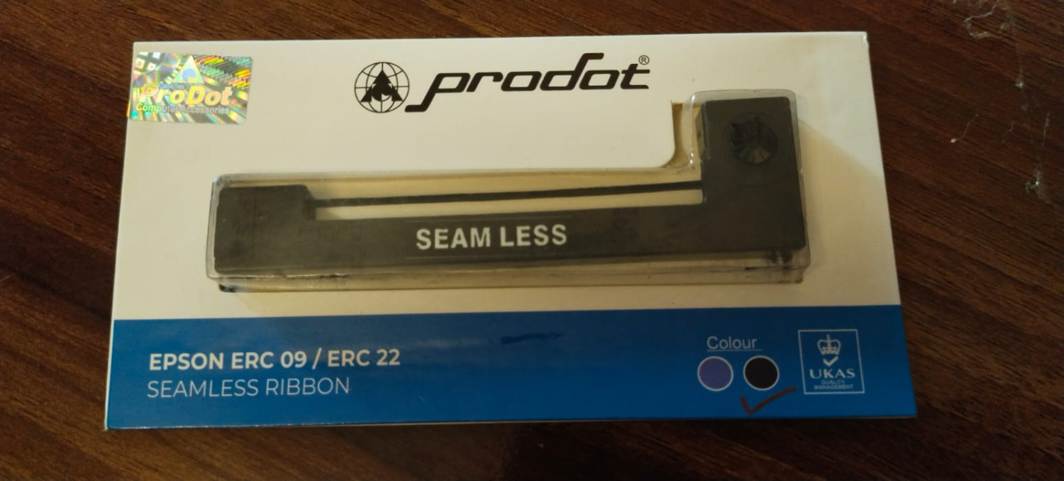 Analogics Seamless Nylon Printer Ribbon  Black