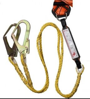 LEO-2 With Shock Absorber, Double Polypropylene Rope & Scaff Hook