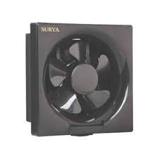Surya Beach Air 40W High Speed Black Domestic Ventilation Fan, Sweep: 150 mm