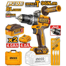 INGCO CIDLI209686  Brushless Cordless Impact Drill