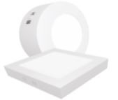 Infinity 18W Solo Round surface Led Panel Light 6500K,3000K