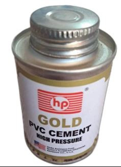 HP PVC GOLD SOLVENT CEMENT TINS 1000ml