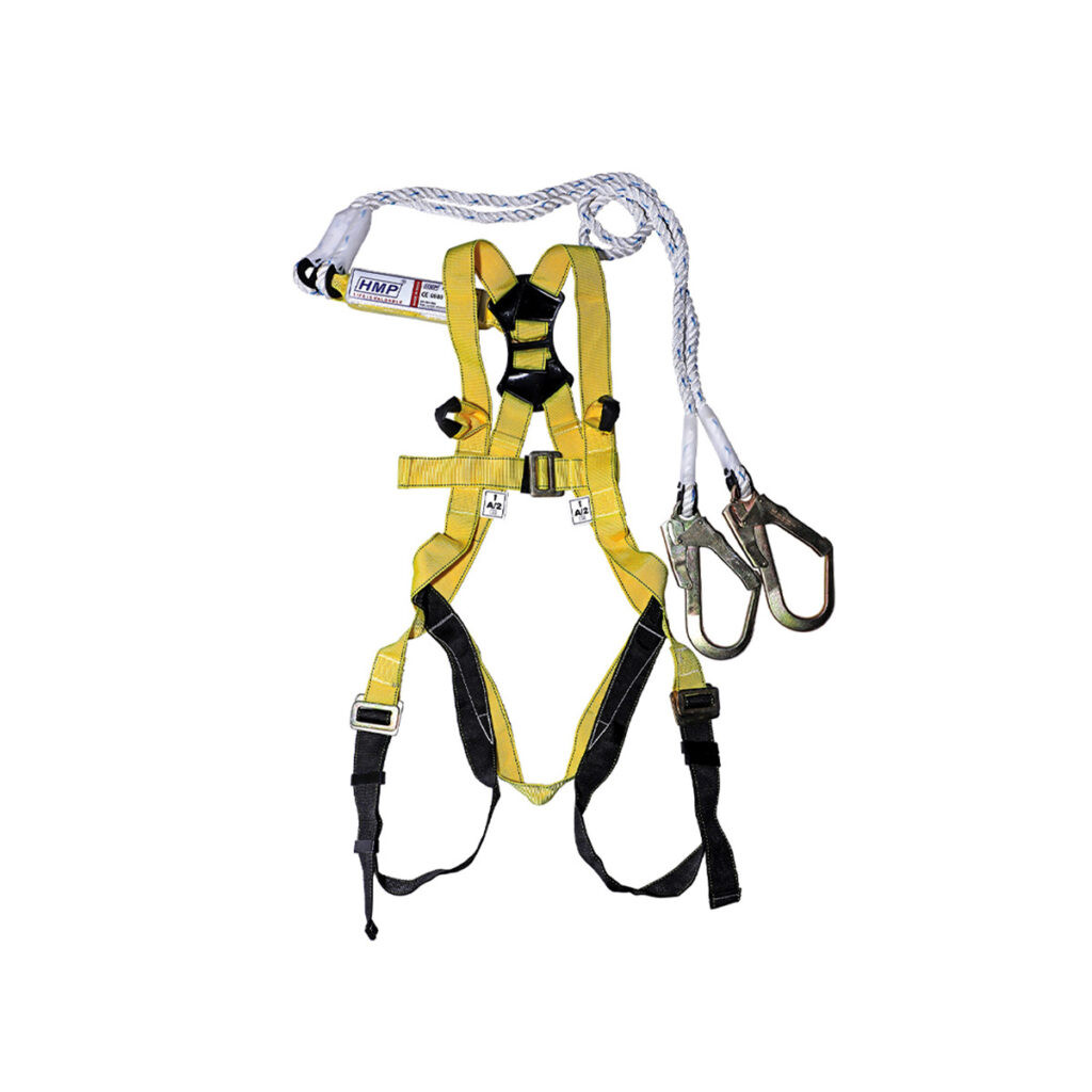 ROHINI-2 With Shock Absorber, Double polyamide Rope & Scaff Hook