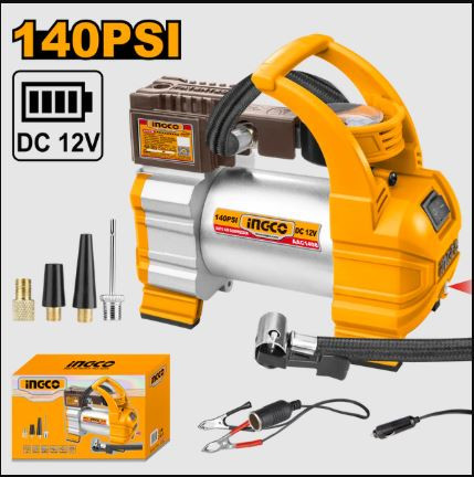 INGCO AAC1408  12V Auto Air Compressor 140PSI