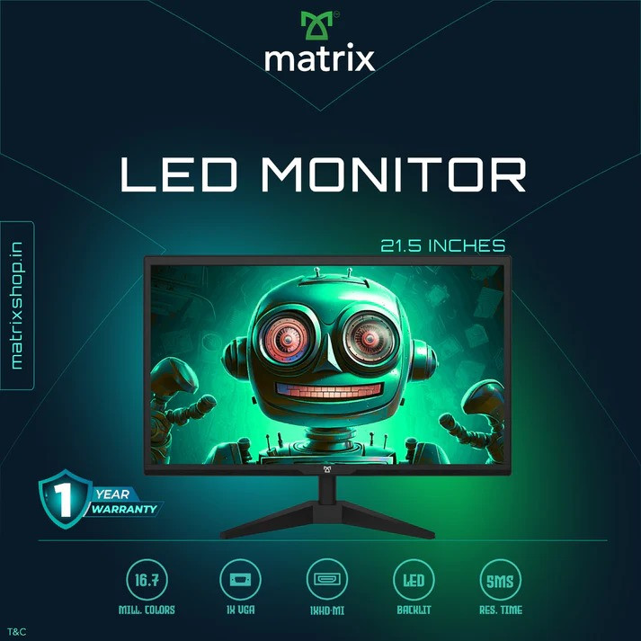 Matrix VisionEdge 21" LED Monitor