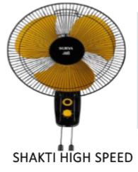 Surya Shakti High Speed 16" 50W Wall Fan